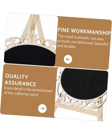 Healeved 1pc Nail Display Board Nail Art Tool Desktop Stand Nail Color Chart Nail Art Display Holder Manicure Board Peg Board Accessories Nail Supplies Sign Manicure Tools Wooden Sample 26x17.9cm Assorted Color - Buy Online on GoSupps.com