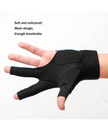 Critical Predator Billiard Glove - Non-Slip Lycra Fabric, Red - Buy Online on GoSupps.com