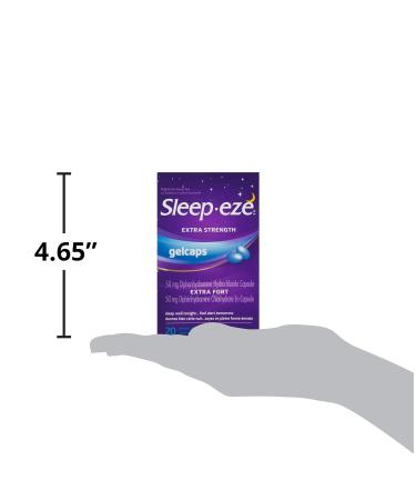 Extra Strength GelCaps - 20 Count for Max Relief | International Shipping Available - Buy Online on GoSupps.com