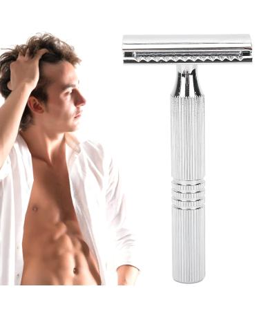 Easy Trim Razor - Professional Manual Alloy Razor for Home & Travel | Sustainable Silver Design - Buy Online on GoSupps.com