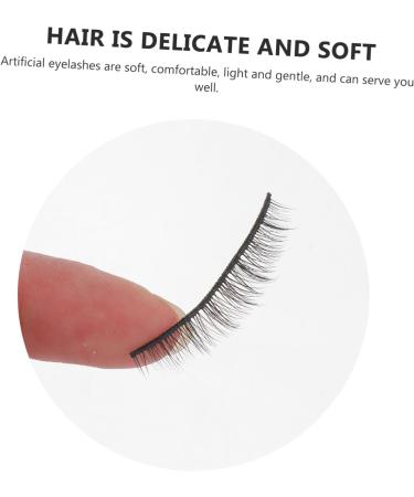 Angoily False Eyelashes 10 Pairs Dense and Short Natural Look Easy to Use Lashes - Buy Online on GoSupps.com