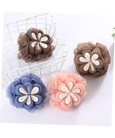 3pcs Healeved Bath Ball Set - Portable Loofah Body Scrubbers for a Relaxing Shower Experience | Convenient and Comfortable Skin Care - Buy Online on GoSupps.com