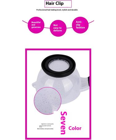 Bol de teinture capillaire aspiration bol rond pour la coloration des cheveux de coloration de cheveux de teinture capillaire multifonctionnel Kit de teinture capillaire bols de m lange - Buy Online on GoSupps.com