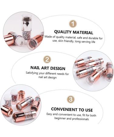 DRESSOOS Nail Art Silicone Stamp Manicure Tools Professional for an Anniversary Silicone Nail Art Stamper Nail Art DIY Tools Nail kit for Kids Manicure kit Nail Stamper Tool Nail Kits - Buy Online on GoSupps.com