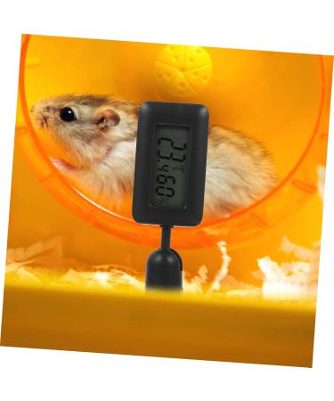 Fondotin Reptile Hygrometer & Thermometer - Digital Terrarium Accessory Leopard Pattern 10x3x1.5cm - Buy Online on GoSupps.com