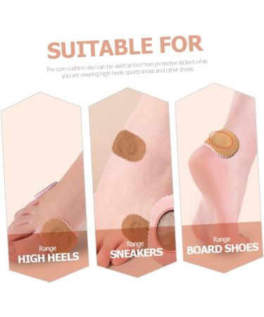 SEWOART 3 Sheets Abrasion Proof Corn Pad Self Adhesive Foot Sticker Toe Protector Foot Care Patch Foot Sticker for Corns Thick Foot Care Self Adhesive Foot Care Protective Corn Pad - Buy Online on GoSupps.com