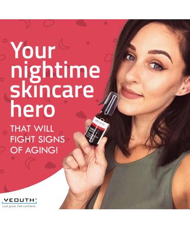 Yeouth Retinol Serum 1 oz - Anti-Aging Skin Care for Youthful Glow - Buy Online on GoSupps.com