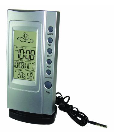 Koch electric thermometer Klimatimer Plus silver