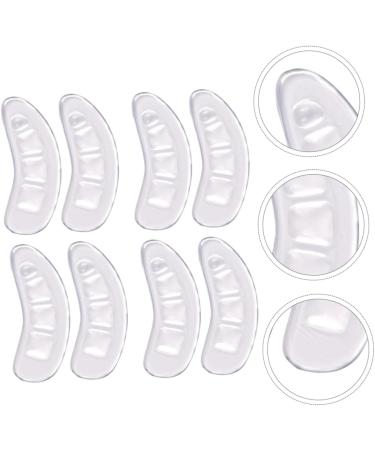 FOMIYES 12 Pairs Non-Slip Heel Stickers - Anti-Abrasion Self-Adhesive Pads for Boots & Exercise Mats - Invisible Black Flannel Protection - Buy Online on GoSupps.com