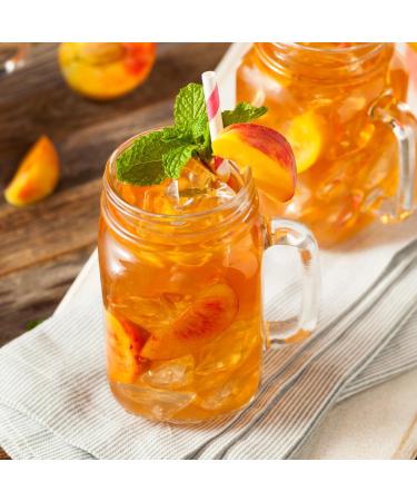 Smoke ie Tea Peach | Ice Tea with Rose Hip | 6x 1.5L Bottles | Irresistible Thirst Quencher for Tea Lovers - Buy Online on GoSupps.com