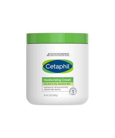 Body Moisturizer by CETAPHIL Hydrating Moisturizing Cream for Dry to Very Dry Sensitive Skin NEW 20 oz Fragrance Free Non-Comedogenic Non-Greasy