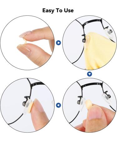 Zefan Glasses Bracket Cover with 20 Pairs Non-Slip Silicone Pads | Anti-Slip Sports & Reading Glasses Accessories in Multiple Colors - Buy Online on GoSupps.com