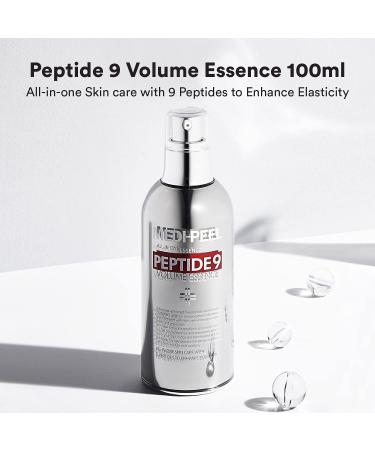 MEDI-PEEL Peptide 9 Volume Essence 3.38 fl.oz. | Anti-Wrinkle Collagen Formula | Korean Skincare - Buy Online on GoSupps.com