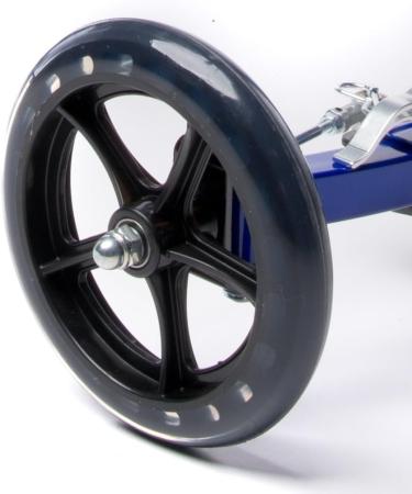 Universal 7.5 Inch Knee Walker Wheel - Non Marking Polyurethane Replacement for Knee Scooters - Buy Online on GoSupps.com