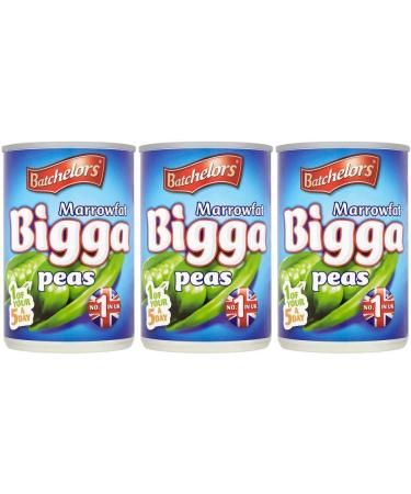 Value Bundle: BATCHELORS PEAS - Marrowfat Bigga - Healthy Snacks for Adults & Kids - British Snacks - Custom Value Bundle Branded Package of 3 (3 Pack Marrowfat Bigga) Marrowfat Bigga 3 Pack - Buy Online on GoSupps.com