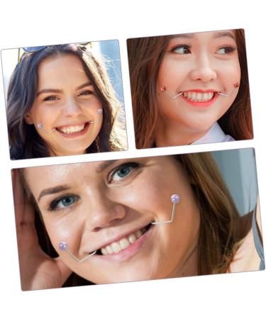 minkissy 2 Pairs Dimple Trainer Small Dimple Marker Women Dimple Maker Facial Dimple Maker Dimple Maker for Cheeks Portable Dimple Marker Facial Exerciser Face Copper Accessories 4.30X2.50X0.80CM Assorted Color 1 - Buy Online on GoSupps.com