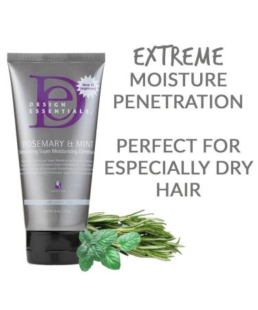 Design Essentials Rosemary and Mint Super Moisturizing Conditioner - 6 Fl Oz (Pack of 1) - Buy Online on GoSupps.com