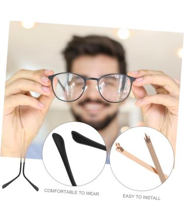 Coolhiya Glasses Accessories - High-Quality Glass Tips & Hinge Replacement Parts - Metal Rose Gold - Sunglasses Arm Sleeves - 13.6x0.6cm - Buy Online on GoSupps.com