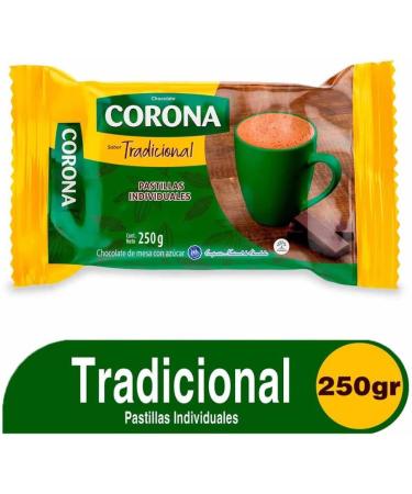 Chocolate Corona (3 pck) & a Battery Operated Blender Sweet Traditional Chocolate Corona Bars | No Cholesterol | Delicious On-The-Go Treat | Chocolate corona chocolate colombiano colombian chocolate - Buy Online on GoSupps.com