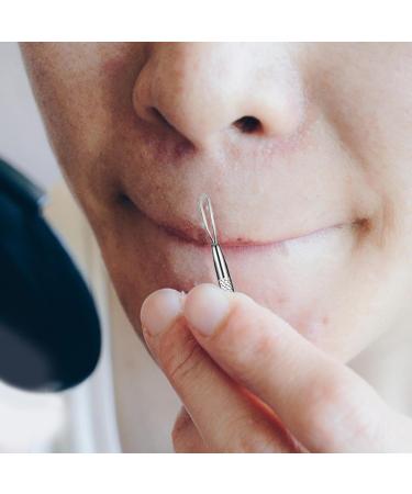 Stainless Steel Tweezers Set | 8 Facial Hair & Black Heads Ingrown Hair Remover | Tool High Precision Eyebrow Splinter & Ingrown Hair Removal Eyebrows Plucking for Women Men - Buy Online on GoSupps.com