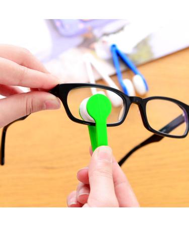 20-Piece Mini Ultrafine Fiber Glasses Lens Cleaner & Soft Brush Set | Perfect Glasses Cleaning Tool & Clip for Streak-Free Lenses - Buy Online on GoSupps.com