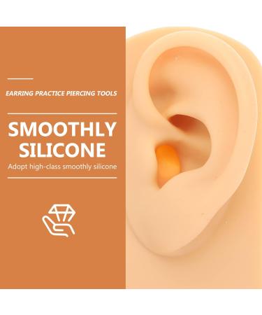 Beaupretty Human Ear Model Durable Silicone for Ear Piercing Training for Education and Practice Complexion 1 - Buy Online on GoSupps.com