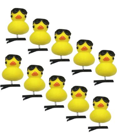 Duck Plush Hairpin | Duck Plush Hair Clips Hairpin Pins | Yellow Duckling Hair Clip Hair Accessories for Girls Women - Buy Online on GoSupps.com