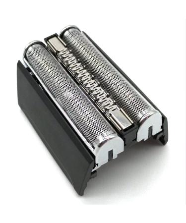 DAOCO RASIER SCHLIERSCHEINE H-head cassette Compatible with Braun 52b Series 5 5050 5090 5040 5020 (S-ILVER & Black Silver & Black