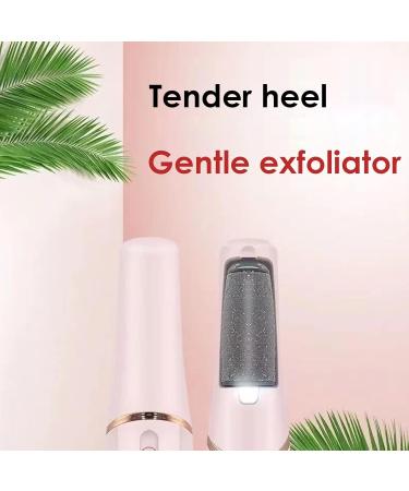 Yagosodee Electric Foot File USB Rechargeable Feet Callus Remover Foot File Hard Skin Remover Waterproof Feet Hard Skin with 2 Heads 2 Speeds for Dead Skin&Cracked Heel Pink - Buy Online on GoSupps.com