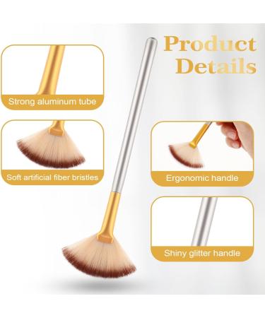 6Pcs Fan Mask Brushes Soft Facial Applicator Brushes Makeup Brushes Cosmetic Tools for Esthetician Mask Mud Cream Supplies(17.5 x 6.5cm) - Buy Online on GoSupps.com