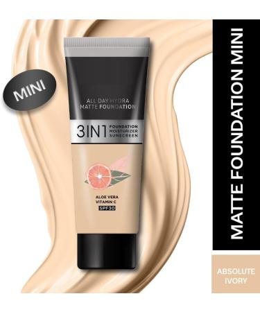 DK ROS.e Glow Kit | Rose Gold Strobe Cream (30 ml) + Hydra Matte Absolute All Day Mini Medium Coverage Foundation (15 ml) | Women's Makeup Kit (2-pack combo) - Buy Online on GoSupps.com