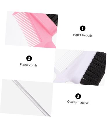 FRCOLOR 6 Pcs Double-Headed Eyebrow & Eyelash Comb Set - Versatile Brushes for Perfect Brows & Lashes | International Shipping - Buy Online on GoSupps.com