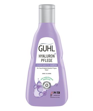 Guhl Guhl Hyaluron+ Moisturizing Shampoo - Content: 250 ml - Silicone-Free - With Natural Hyaluronic Acid - Intensive Hydration and Care