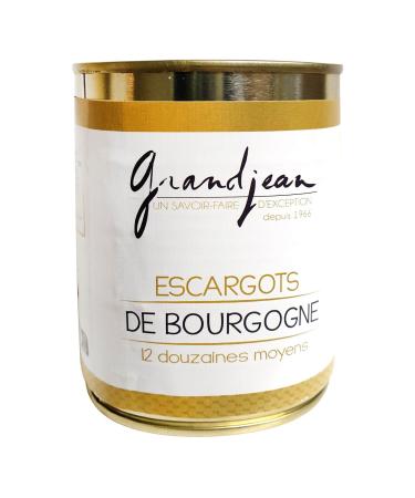Burgundy Snails 12 Dozen Medium - Canned - Grandjean