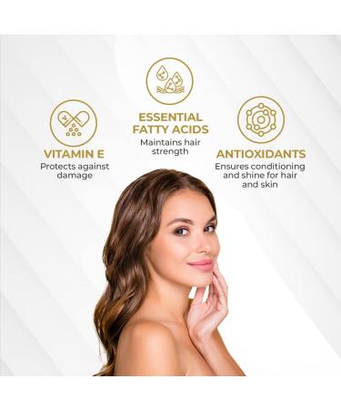 Maria Yanez Argan Oil Hair Mask - Hydrating Treatment for Dry, Damaged and Color-Treated Hair - 10.2 Oz - Buy Online on GoSupps.com