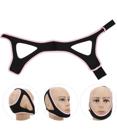 Oumefar Adjustable Breathable Anti-Snoring Chin Strap - Jaw Support Belt for Men & Women - Elastic Anti-Snoring Solution (Black - Buy Online on GoSupps.com