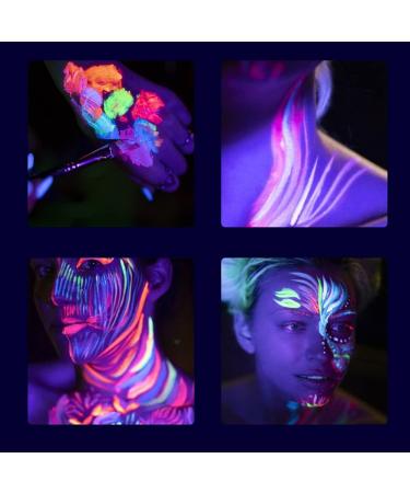 12 Colors Neon Pigment Nail Powder - Luminous Glitter for DIY Nail Art | International Shipping - Buy Online on GoSupps.com