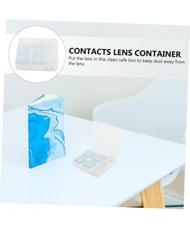 PartyKindom Makeup Mirror & 4 Colored Contact Lenses Set - Travel Case & Lens Case - International Shipping Available - Buy Online on GoSupps.com