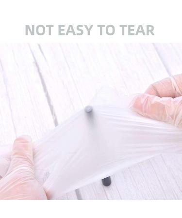 100PCS Large Disposable Medical Clear Vinyl Exam Gloves - Latex-Free & Powder-Free | Oh! Trendy Industrial Gloves - Buy Online on GoSupps.com