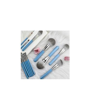 Buy 9-Piece Makeup Brush Set | Soft Non-Irritating Synthetic Fiber | Includes Cosmetic Bag - Buy Online on GoSupps.com