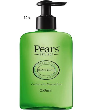 Pears Soft & Fresh Lemon Flower Extract Hand Wash with 10x more moisturiser* 250ml (12 Pack) 250 g (Pack of 12) - Buy Online on GoSupps.com
