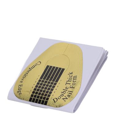 100pcs Self Adhesive Nail Form Guide Stickers - Nail Tips Extension & Manicure Accessories for Perfect Nails - Buy Online on GoSupps.com