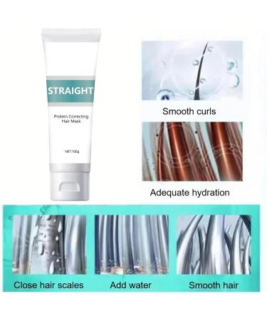 Hair Straightening Cream 100g Hair Straightening Cream Protein Smoothing Cream Makes Frizzy Split Ends Hair Straightening Cream Shampoos - Buy Online on GoSupps.com