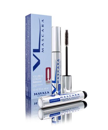 Mavala Mascara Volume & Length Waterproof  Plum  0.32 Ounce Plum 0.32 Ounce
