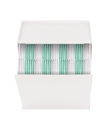 Pad and tampon organizer for bathrooms plastic white women's binding storage container 24 x 20.3 x 12.5 cm women's bathroom holder for women's bathroom organizer for women's products