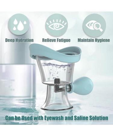Buy Eye Wash Cup & Manual Contact Lens Cleaner Kit - Effective Dust & Irritant Solution for Soothing Tired Eyes | International Shipping Available - Buy Online on GoSupps.com