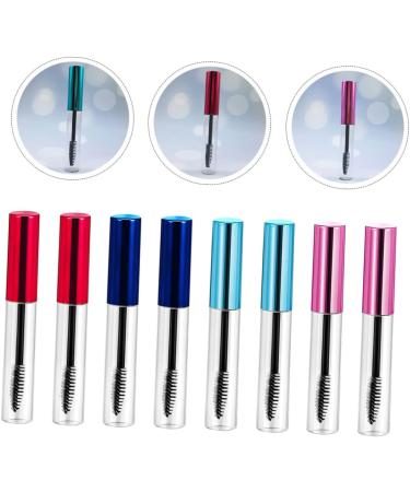 BIUDECO 10pcs Mascara Bottle Eyelash Spoolie Cosmetic Containers Storage Bottles Clear Empty Bottles Plastic - Buy Online on GoSupps.com