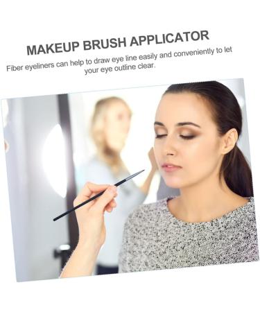 POPETPOP 10 Pcs Fine Eyeliner Brush Gel Eyeliner Pencil Lip Liner Brushs Lip Mask Brush The Brush Lip Makeup 18x0.4cmx2pcs Blackx2pcs - Buy Online on GoSupps.com