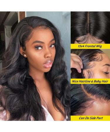 Arlalgce 22 Inch Body Wave Lace Front Wigs - 150% Density Brazilian Virgin Human Hair for Black Women - Buy Online on GoSupps.com