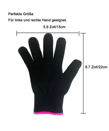 Professional Heat Resistant Gloves for Hair Styling | Protect Hands from Curls & Straighteners - Buy Online on GoSupps.com